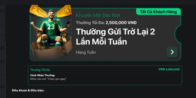 Nhiều ưu đãi lớn diễn ra mỗi ngày tại Bet V9. com