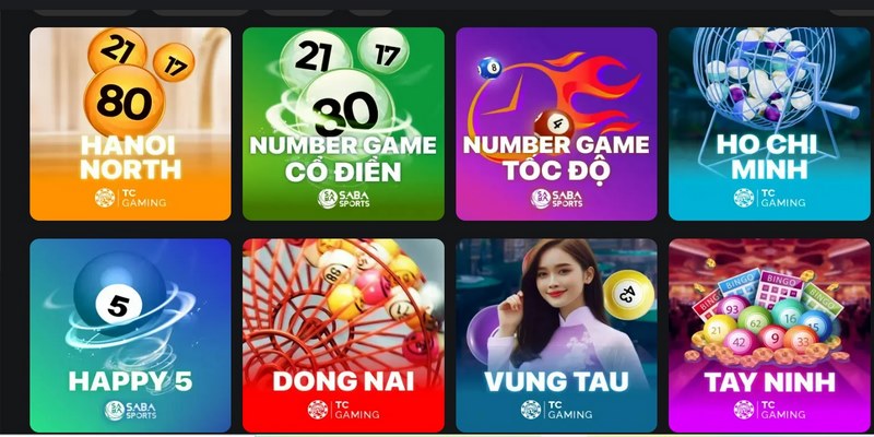 Sảnh xổ số V9BET